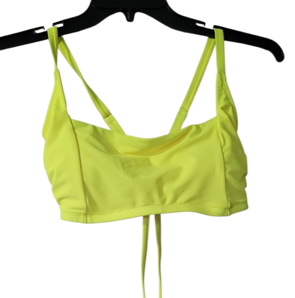 Wild Fable Neon Yellow Swim Top